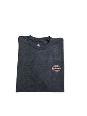 Men's Old Guys Rule Gray Short Sleeve Tee XL with Red Logo